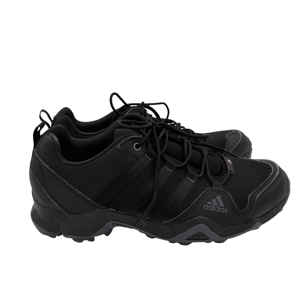 Adidas Terrex AX2R Mens 9.5 Black Trail Running Hiking Shoes AQ4658